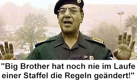 Big Brother hat noch nie im Laufe einer Staffel die Regeln gendert!