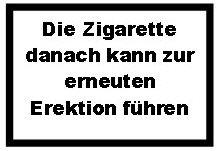 Starke Sprüche statt Warnhinweisen auf Zigarettenschachteln zum